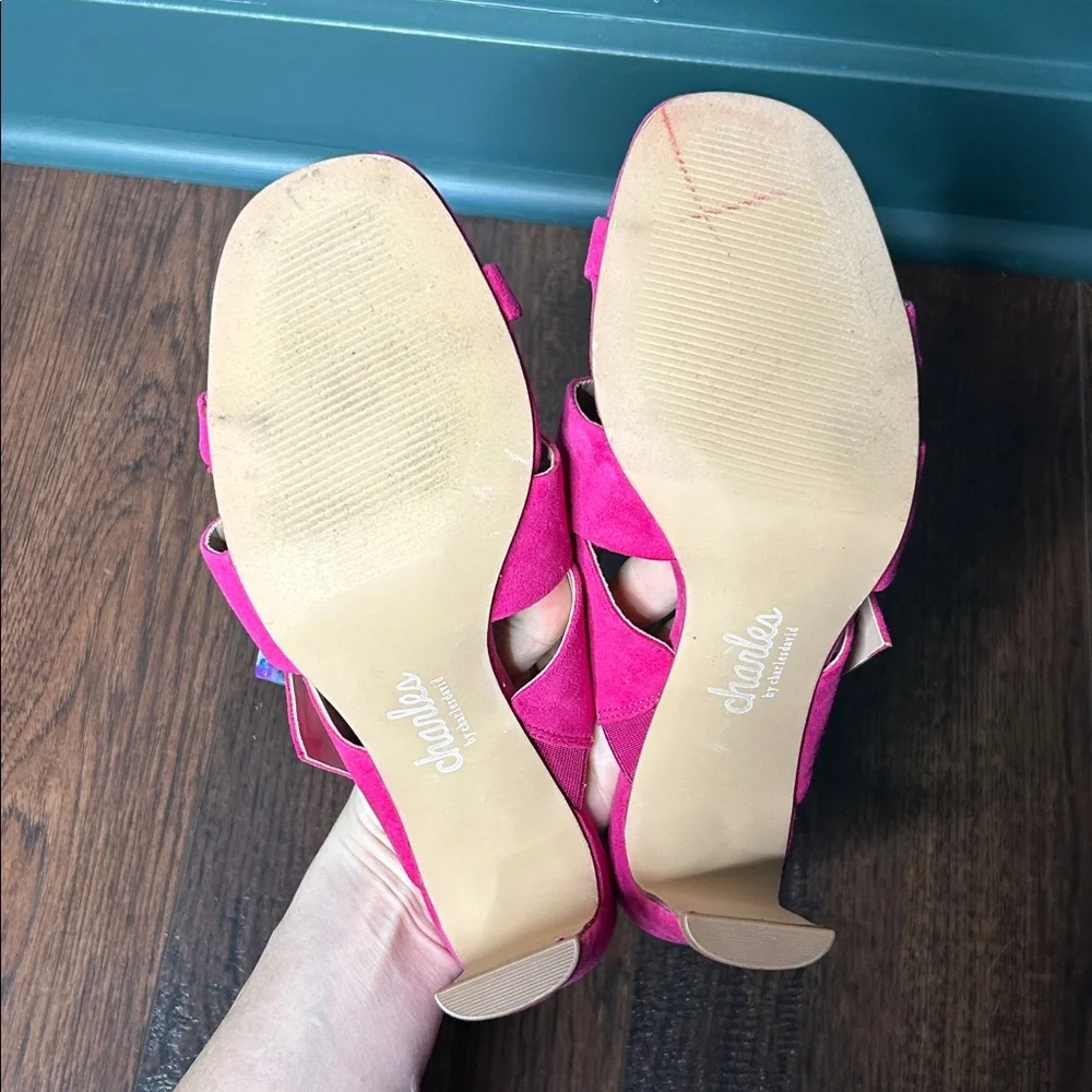 Charles by Charles David Gleam heeled sandals - Picture 6 of 10